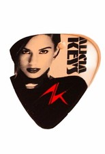 Alicia Keys guitar pick live concert gift for earring key chain memorabilia AZ1