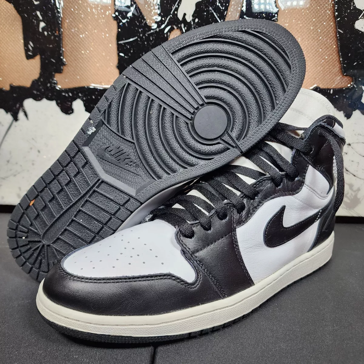 Jordan Air Jordan 1 Retro High OG Panda Sneakers - Black for Women