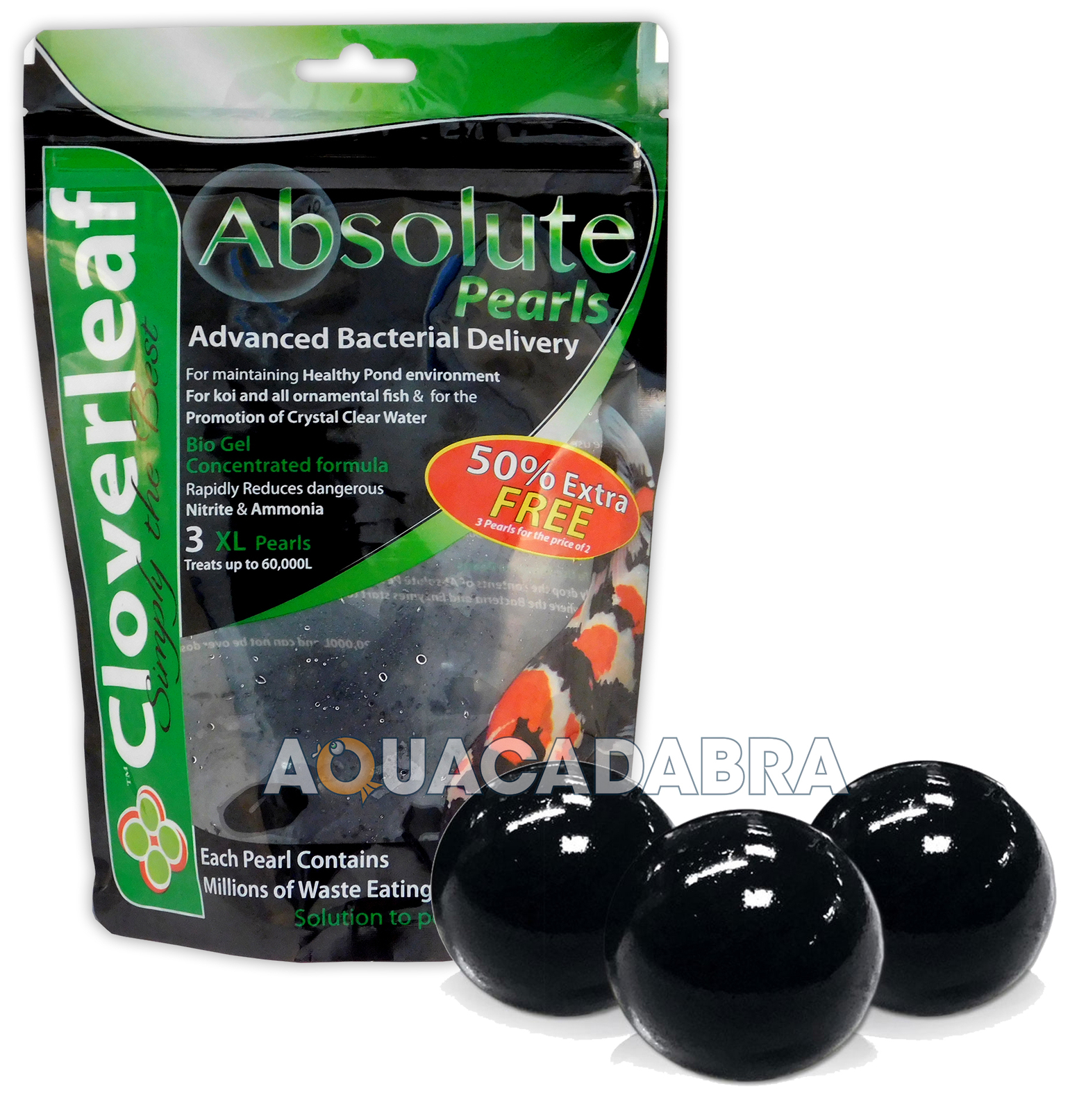 Cloverleaf Absolute Pearls XL & Blanket Answer 2kg Clear Water