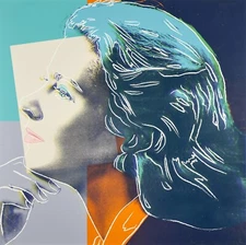 ANDY WARHOL Pop Art Poster or Canvas Print "Ingrid Bergman"