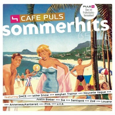 CAFÉ PULS SOMMERHITS 2016  2 CD (SIA, DNCE, JUSTIN BIEBER, ...)  NEU 
