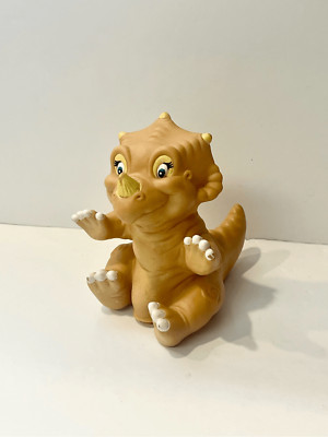 Vintage Land Before Time CERA Soft Rubber Hand Puppet Figure Dinosaur Pizza Hut