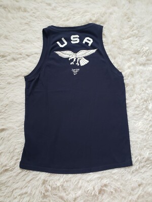 Nike オリンピックチーム タンクトップ アメリカ　Team USA ナイキ Nike Usa Team Olympics Tokio Japan Tank Top Navy Eagle Graphic