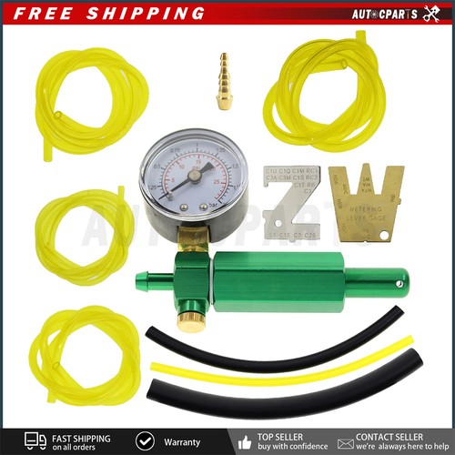 Carb Leak Detector Pressure Gauge for Walbro 57211 Tillotson 243504