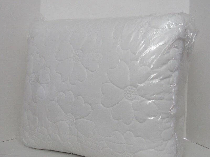 Edredón Jersey Floral Pottery Barn Teen Odessa, Doble/TwinXL Color Marfil Nuevo con Etiquetas Foto 4 de 4