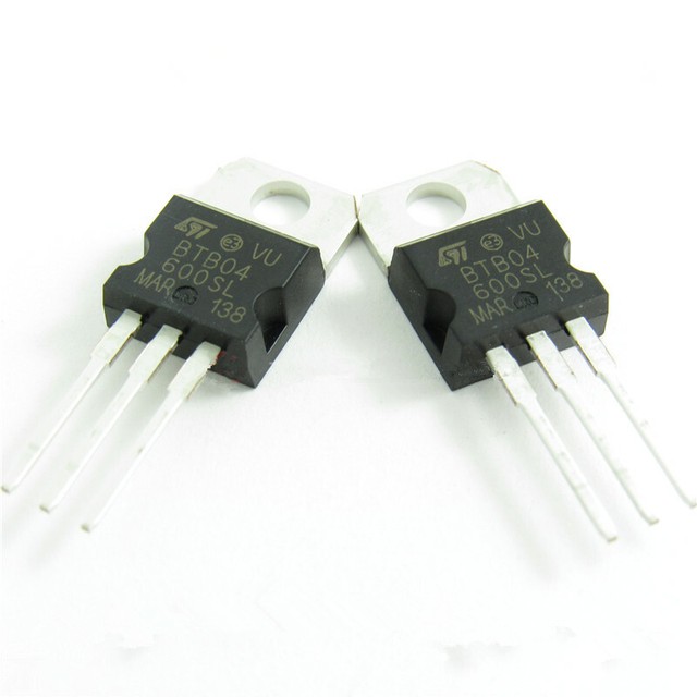 5Pcs New BTB04600SL Triac BTB04-600SL 4A 600V TO-220 | eBay