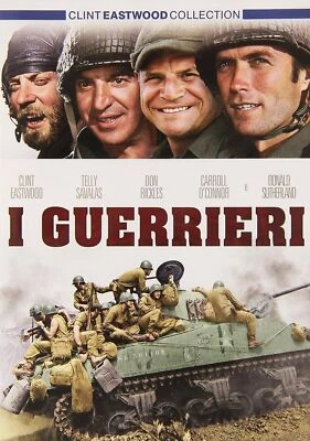 Dvd I GUERRIERI con Clint Eastwood Donald Sutherland nuovo sigillato 1970