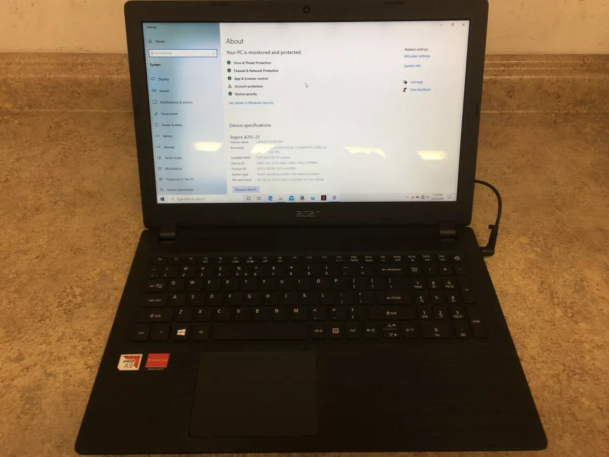 Acer a9 laptop outlet