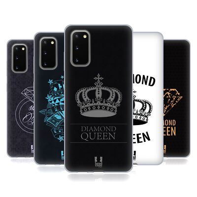 HEAD CASE DESIGNS DIAMANTEN SOFT GEL HANDYHÜLLE FÜR SAMSUNG HANDYS 1