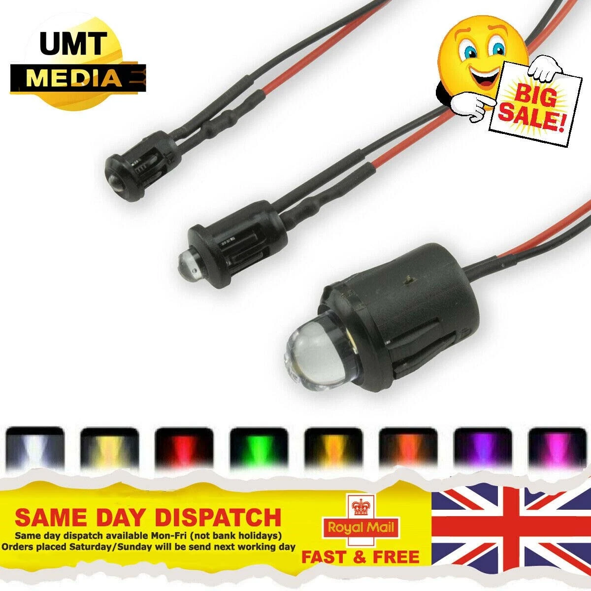 12v pre wired led deals