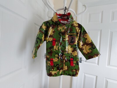 Regenmantel ''Kidorable'' grün gelb Mix Größe: Eur 104/110 cm,4-5 Jahre SALE
