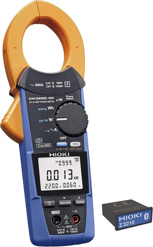 Hioki Electric CM3286-90 AC clamp power meter/wireless adapter Z3210 set z15 new - 第 1/4 張圖片