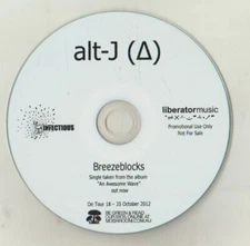 C.D.MUSIC  H949 ALT - J  BREEZEBLOCKS   SINGLE    TRACK