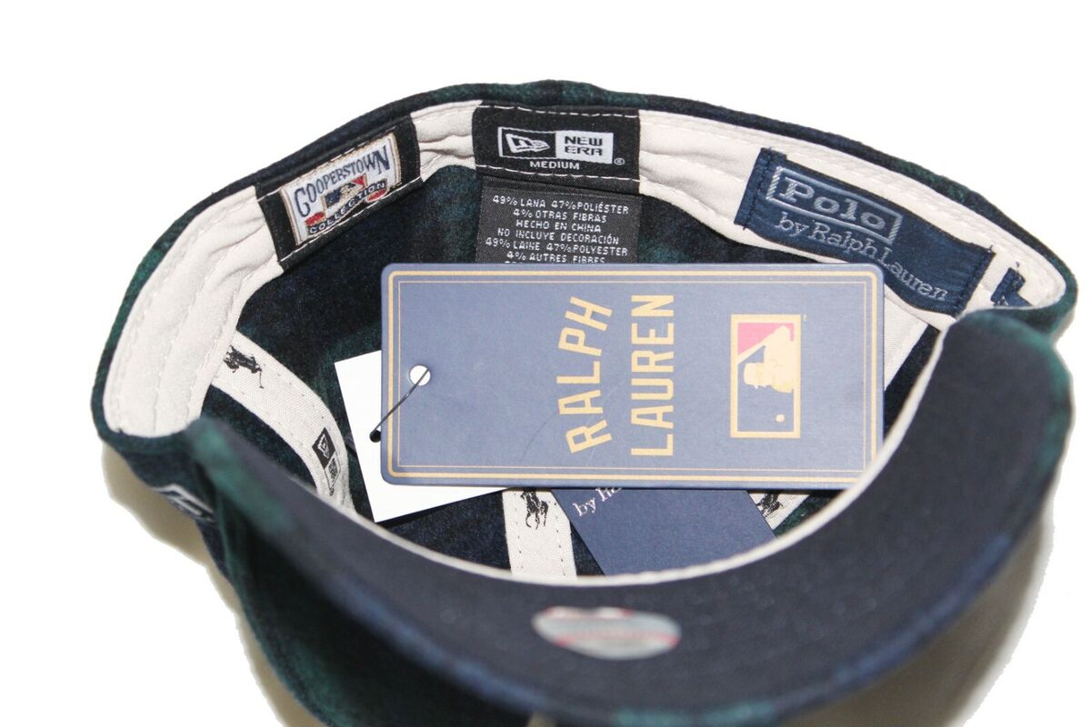 Polo Ralph Lauren NY Yankees Blackwatch New Era Wool Ltd Ed Polo Ralph Lauren NY Yankees Blackwatch New Era Wool Ltd Ed
