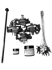 Coyote Trapping Bundle ~ FOUR Duke 550's + Bait + Lure + Stakes + Driver