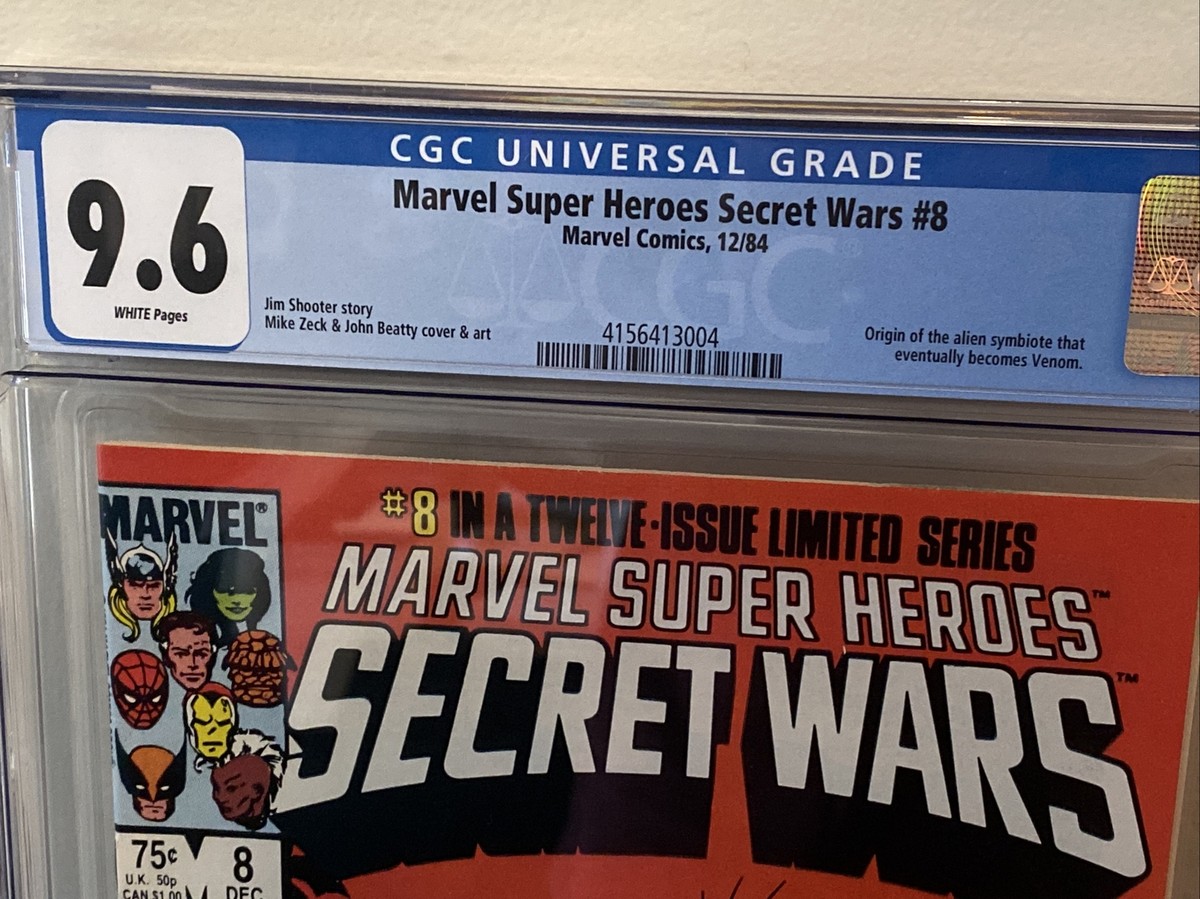 Marvel Super Heroes Secret Wars #8 CGC 9.6 - 1984 Origin Alien