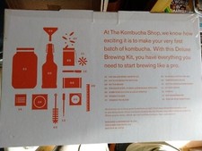 The Deluxe KOMBUCHA Shop Brewing Kit DIY Fermented Tea Setup
