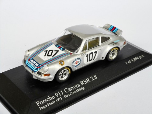 Coffret Minichamps 1/43 – Porsche 911 RSR 73 & 917/30 CanAm 73, état Très Bon