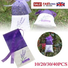 1-40Pcs Empty Sachet Bags Lavender Small Sachets Drawstring Fragrance Purse