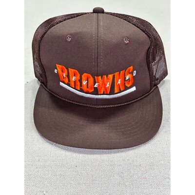 Vintage Cleveland Browns Snap back Hat Sports Specialties YOUNGAN NFL NWOTs