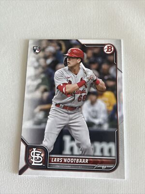 2022 Bowman #64 Lars Nootbaar Rookie RC Card Cardinals C11 | eBay