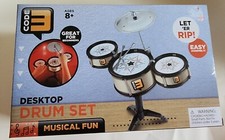 CODE 3 DESKTOP DRUM SET MUSICAL FUN EDAD 8 DDS-12-3741