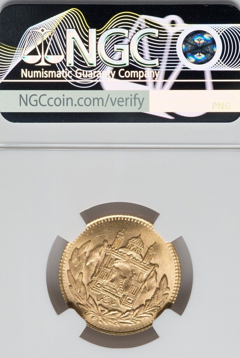 1925 AH1304 7 Afghanistan Gold 1 Amani NGC MS-64 Amanullah Khan | eBay