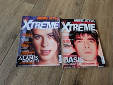2 Ausgaben MTV XTREME Magazine 1996 1997 Oasis Alanis Morisette Madonna Prince