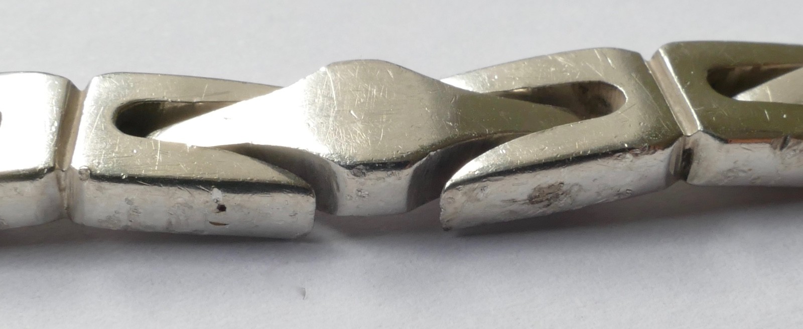 Solid bracelet Mexico simple timeless 925 silver … - image 2