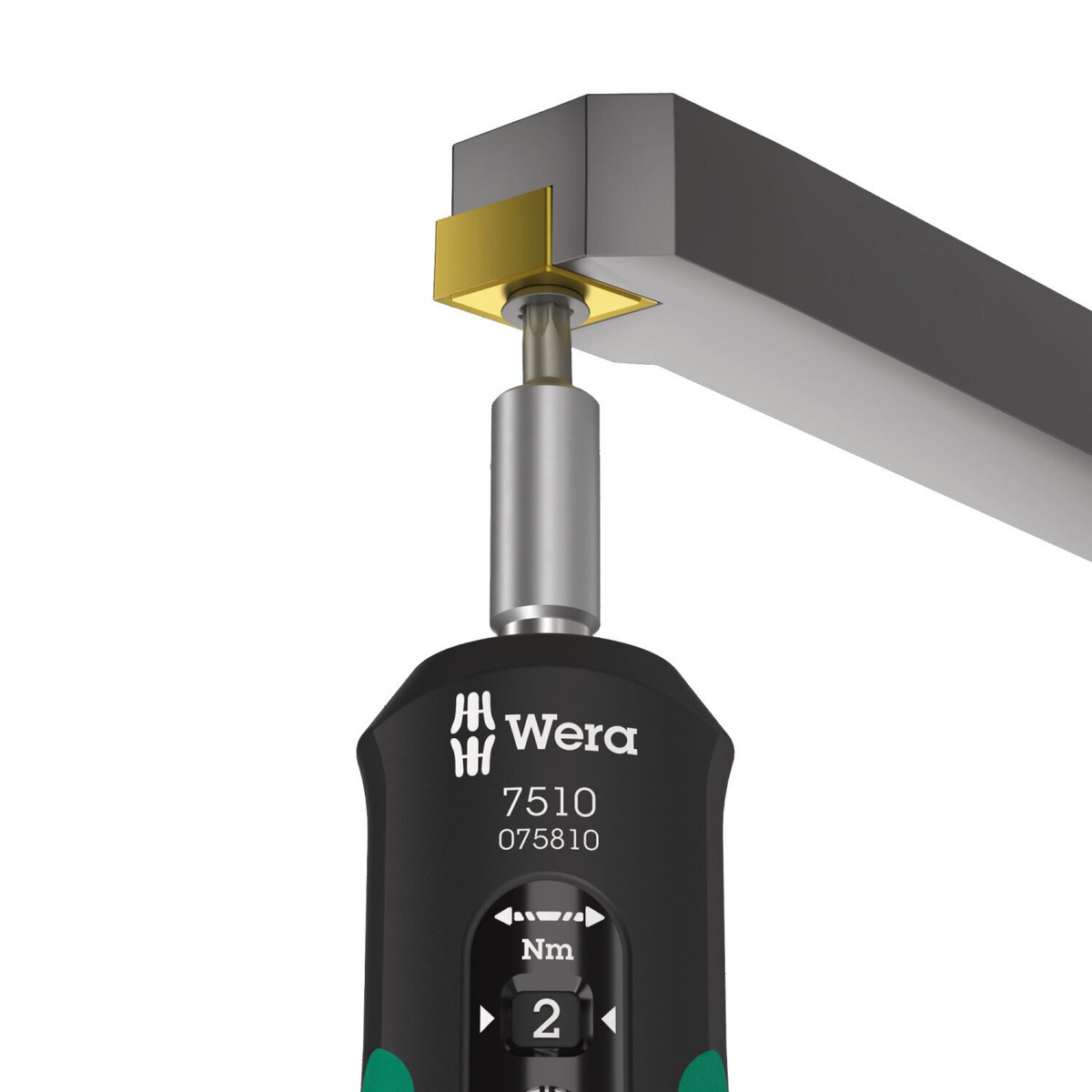 Wera Drehmoment-Schraubendreher 7515/16 Kraftform Safe-Torque Speed Universal 1 schwarz/grün, 16