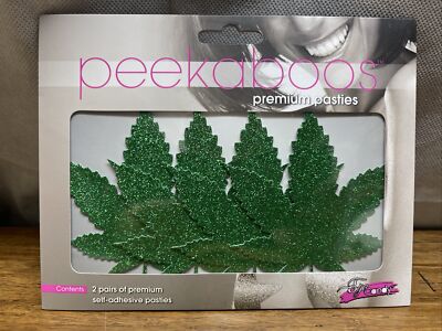 Two Pair Peekaboos Mary Jane Nipple Covers Titty Tape Sexy Stripper Club Wear