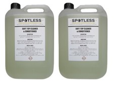 10L Soft Top Cleaner And Conditioner Convertible Roof Car Detailing 2x5L