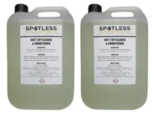 10L Soft Top Cleaner And Conditioner Convertible Roof Car Detailing 2x5L