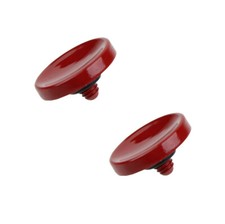 2PC Dark Red Soft Shutter Release Button for Hasselblad 503CW,Olympus OM-1,X-E1