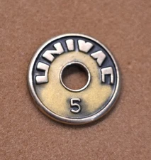 VINTAGE UNIVAC 10K GF SERVICE AWARD PIN COMPUTERS