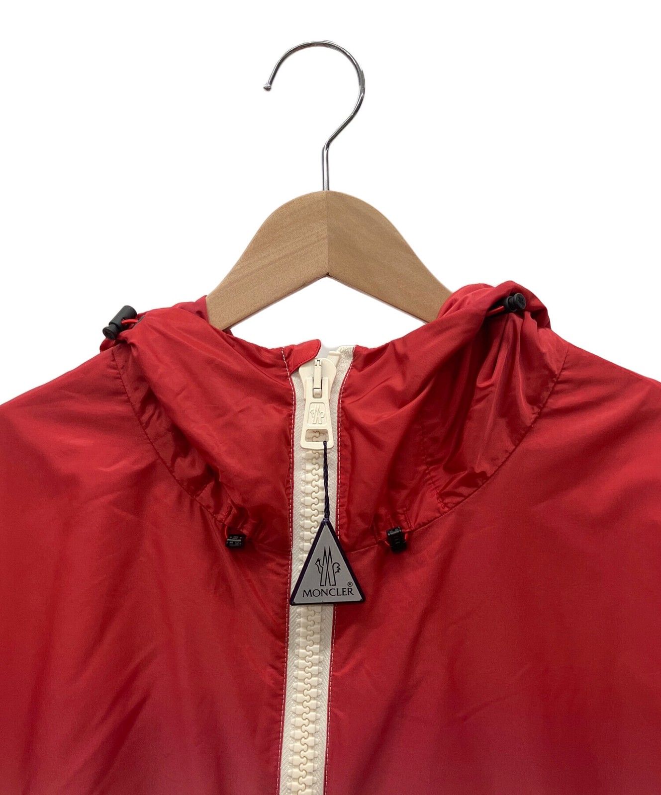 MONCLER/Nylon jacket/ black and red/ size 3 thumbnail 3