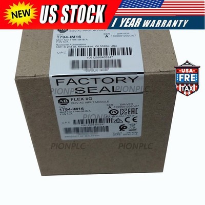 2022 Allen-Bredley 1794IM16 Flex 16 Point Digital Input Module AB 1794-IM16