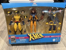 Marvel Legends 80th Anniversary X-Men 3 Pack Wolverine  Jean Grey  Cyclops