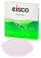 EISCO Qualitative Filter Paper 12.5cm 100 Pack 8-10 Micron Lab Science Supply