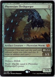 Phyrexian Fleshgorger (121) Foil - The Brothers' War - MTG