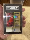 OG Anunoby 2017 Panini Contenders Auto Rookie Ticket GOLD PRIZM 09/10 SGC 8.5