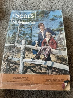 1975 Fall Winter SEARS Catalog