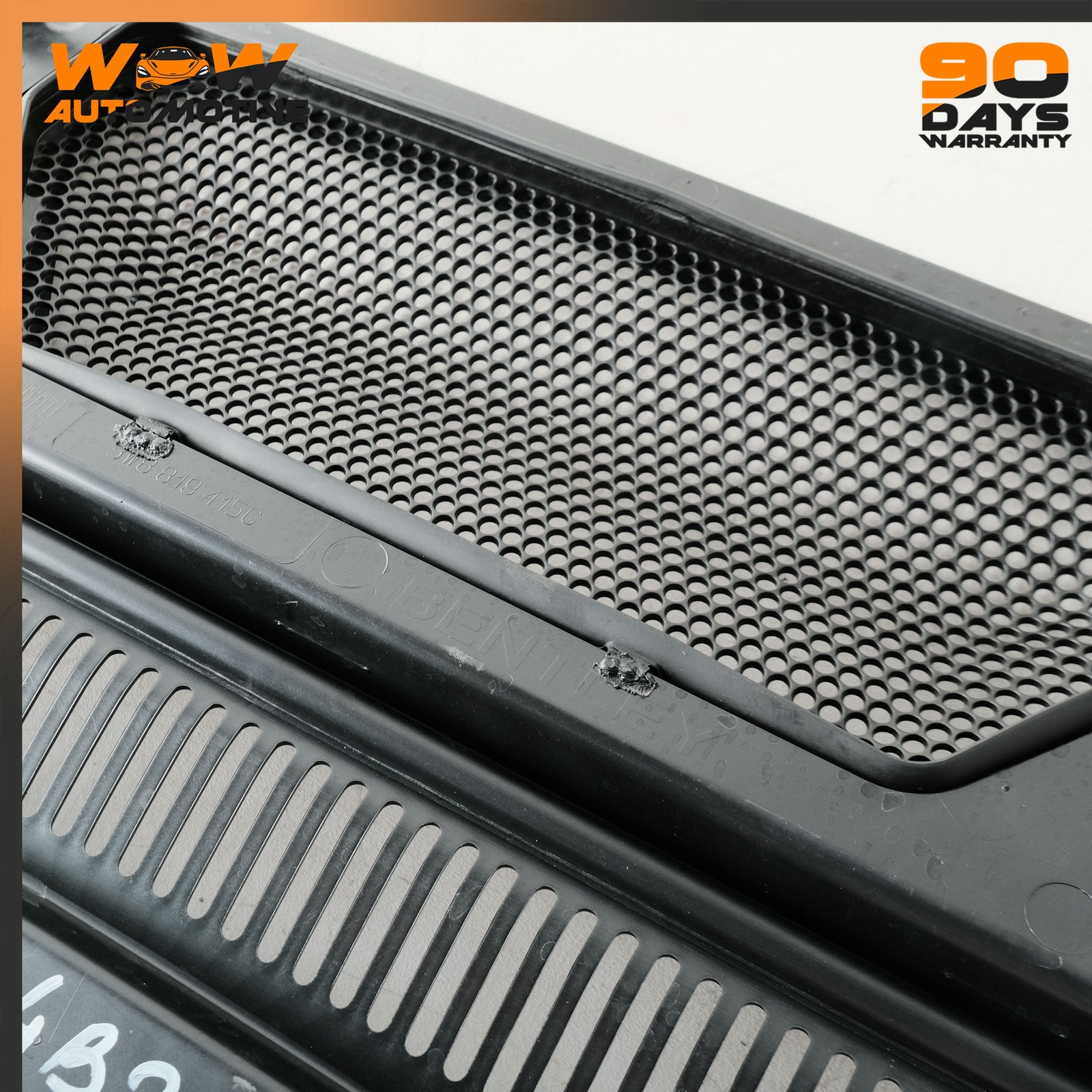 04-13 BENTLEY CONTINENTAL FLYING SPUR FRONT WINDSHIELD COWL VENT MOLDING TRIM OE