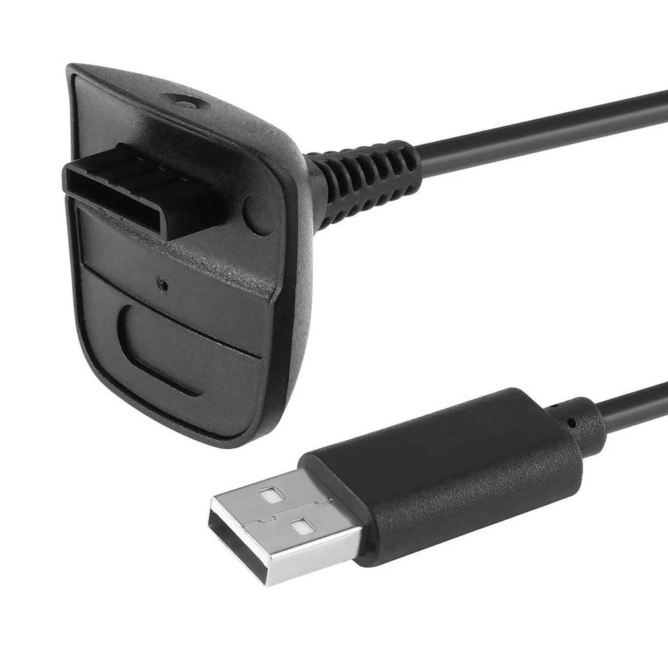 USB Charger Cable for XBOX 360/360 Slim Wireless Controller - 5ft 4800mAh - Image 2 of 4