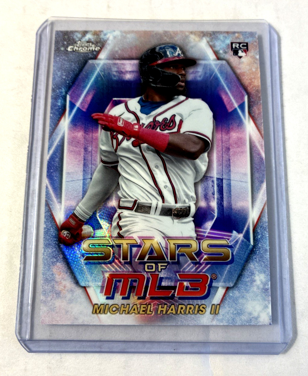 2023 Topps Series 2 - Stars of Mlb Chrome Michael Harris II #SMLBC-35 (RC)
