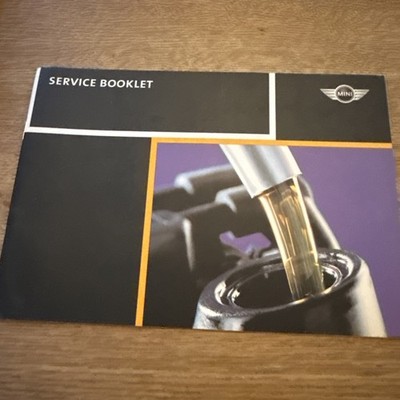 MINI One R50 Serviceheft, einige Einträge