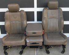 Dodge Hemi Ram 1500 2500 3500 Oem Leather Electric Seats 09 10 11 12 13 14 15 16