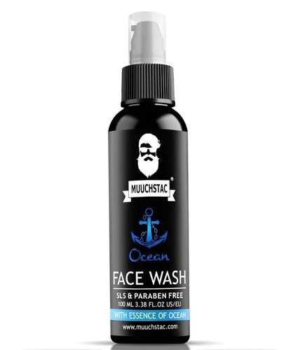 Muuchstac Ocean Face Wash 100ml | Fights Acne, Brightens & Removes Excess Oil