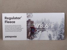 Patagonia Display Ad Counter top Cardboard Re...