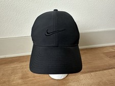 Nike Golf Womens Aerobill Legacy91 Dri-FIT Hat Cap Black Swoosh Logo Strapback